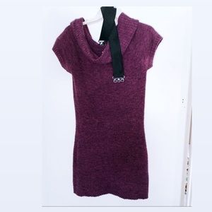Beautiful, Soft, Burgundy, sweater dress!